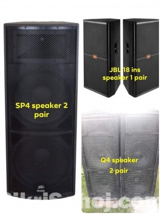 Sound system full setup (stage program)